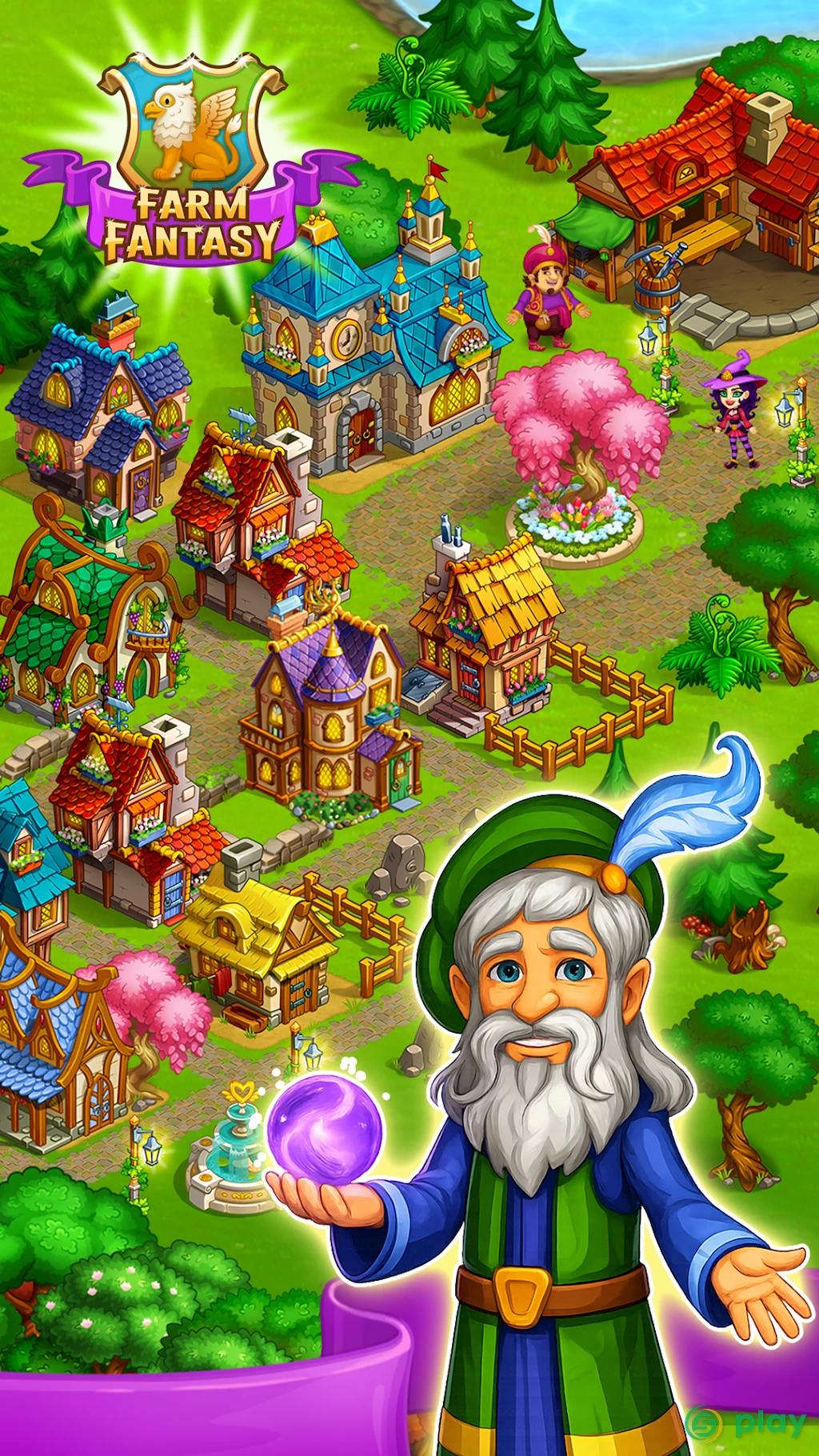 Farm Fantasy: Магическая Ферма и Волшебный Город — скриншот 8