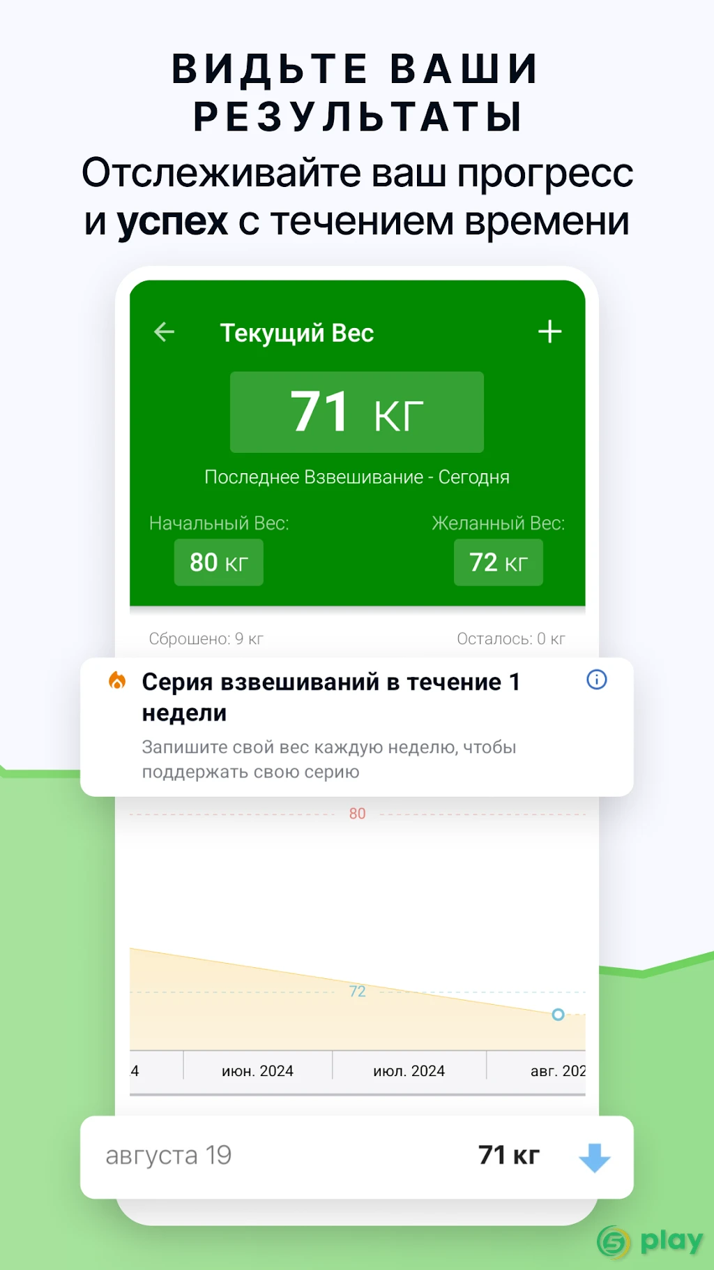 Счетчик Калорий от fatsecret — скриншот 5