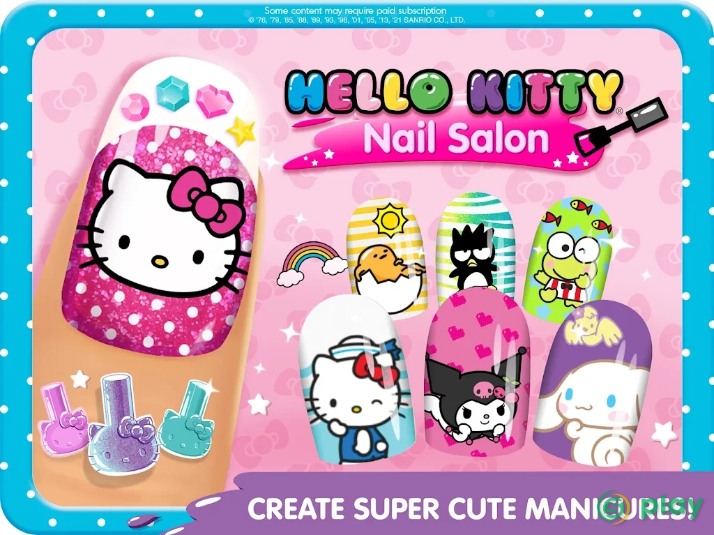 Маникюрный салон Hello Kitty — скриншот 9