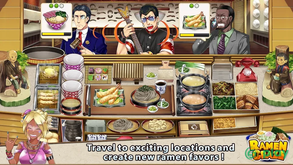 Ramen Craze - Fun Kitchen Cooking Game — скриншот 2