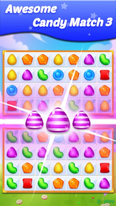 Candy Match 3 — скриншот 1