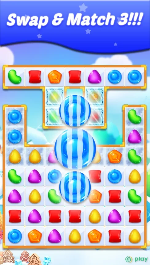 Candy Match 3 — скриншот 2