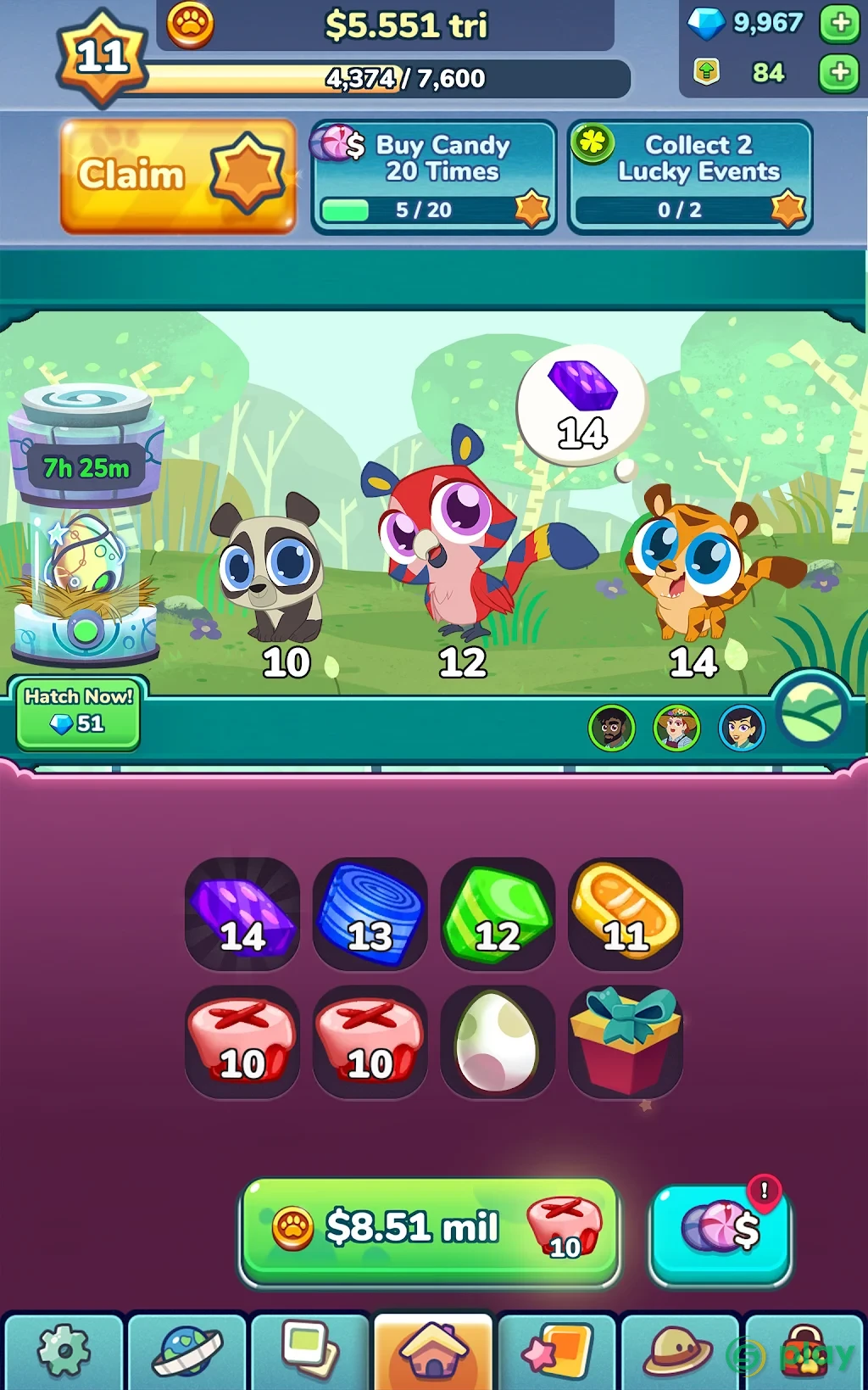 Merge Zoo — скриншот 12