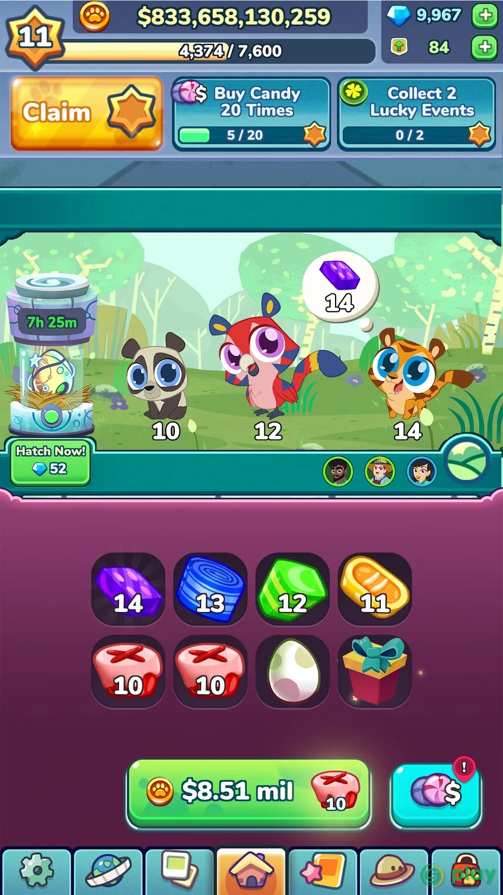Merge Zoo — скриншот 6