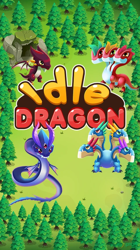 Idle Dragon - Merge the Dragons! — скриншот 1