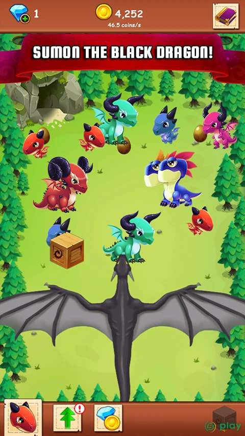 Idle Dragon - Merge the Dragons! — скриншот 4