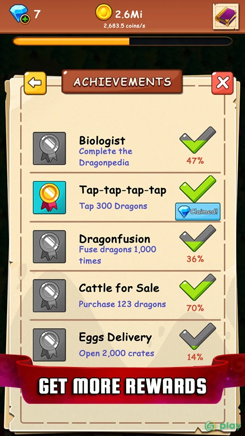 Idle Dragon - Merge the Dragons! — скриншот 6