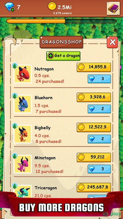 Idle Dragon - Merge the Dragons! — скриншот 7