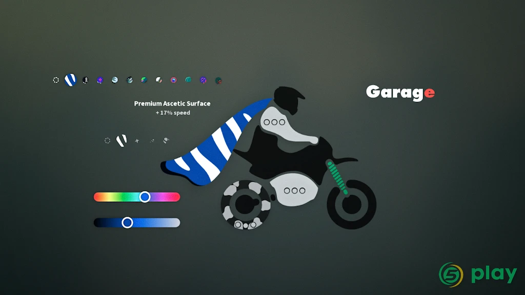 Psebay: Gravity Moto Trials — скриншот 6
