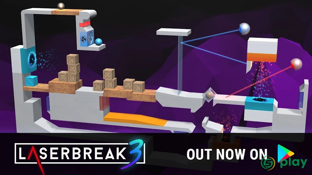 LASERBREAK 3 - Physics Puzzle — скриншот 2