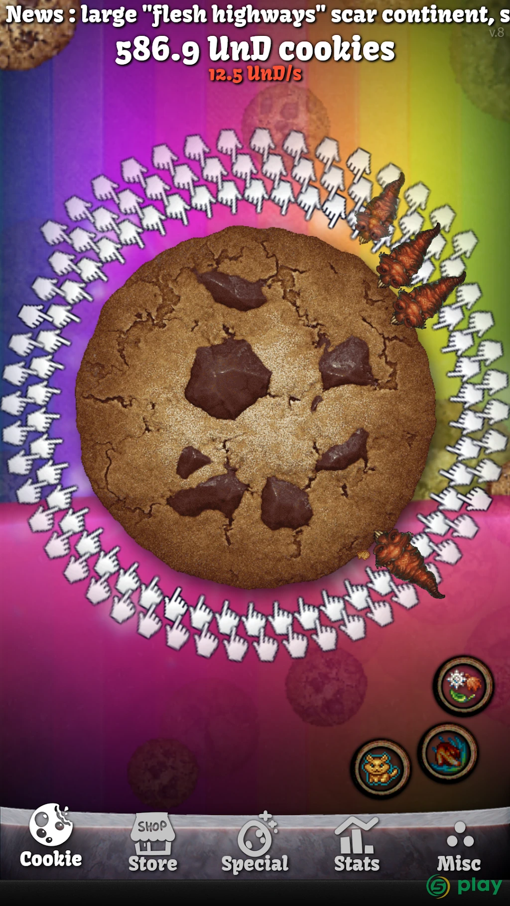 Cookie Clicker — скриншот 5