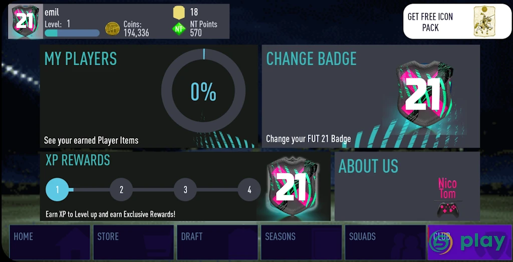 FUT 20 by NicoTom — скриншот 3