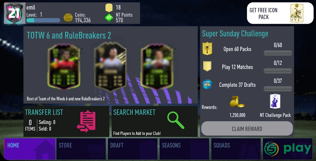FUT 20 by NicoTom — скриншот 4