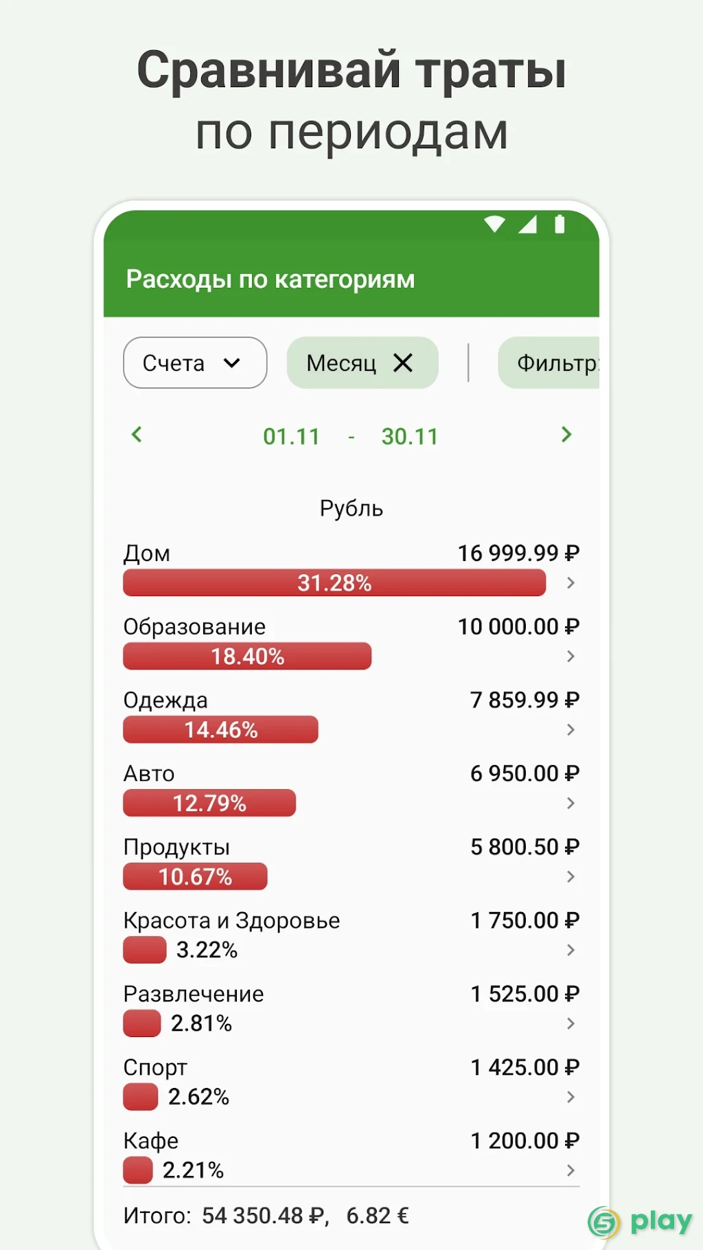 Личный финансовый менеджер — скриншот 6