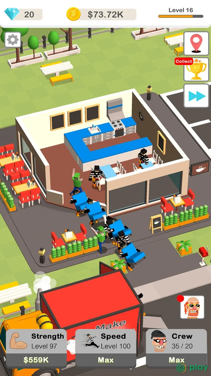 Idle Robbery — скриншот 5