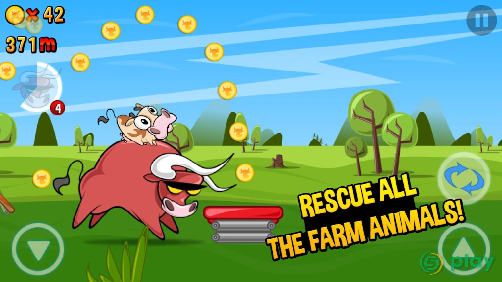 Беги Корова Беги (Run Cow Run) — скриншот 11