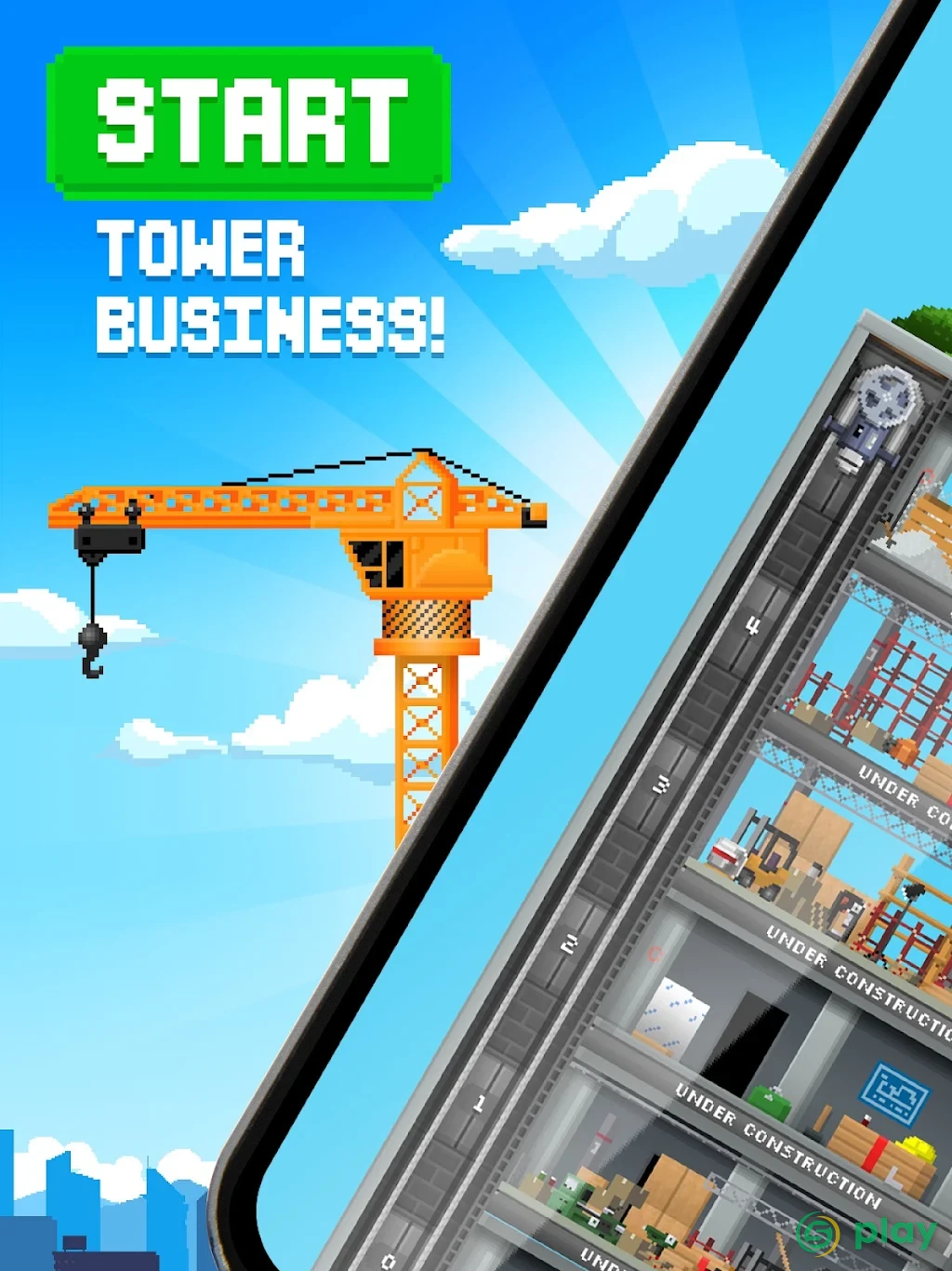 Tiny Tower - 8 Bit Life Simulator — скриншот 8