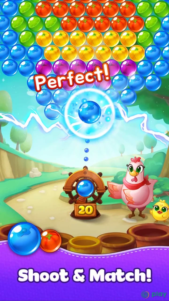 Bubble CoCo : игра о пузырьках — скриншот 1
