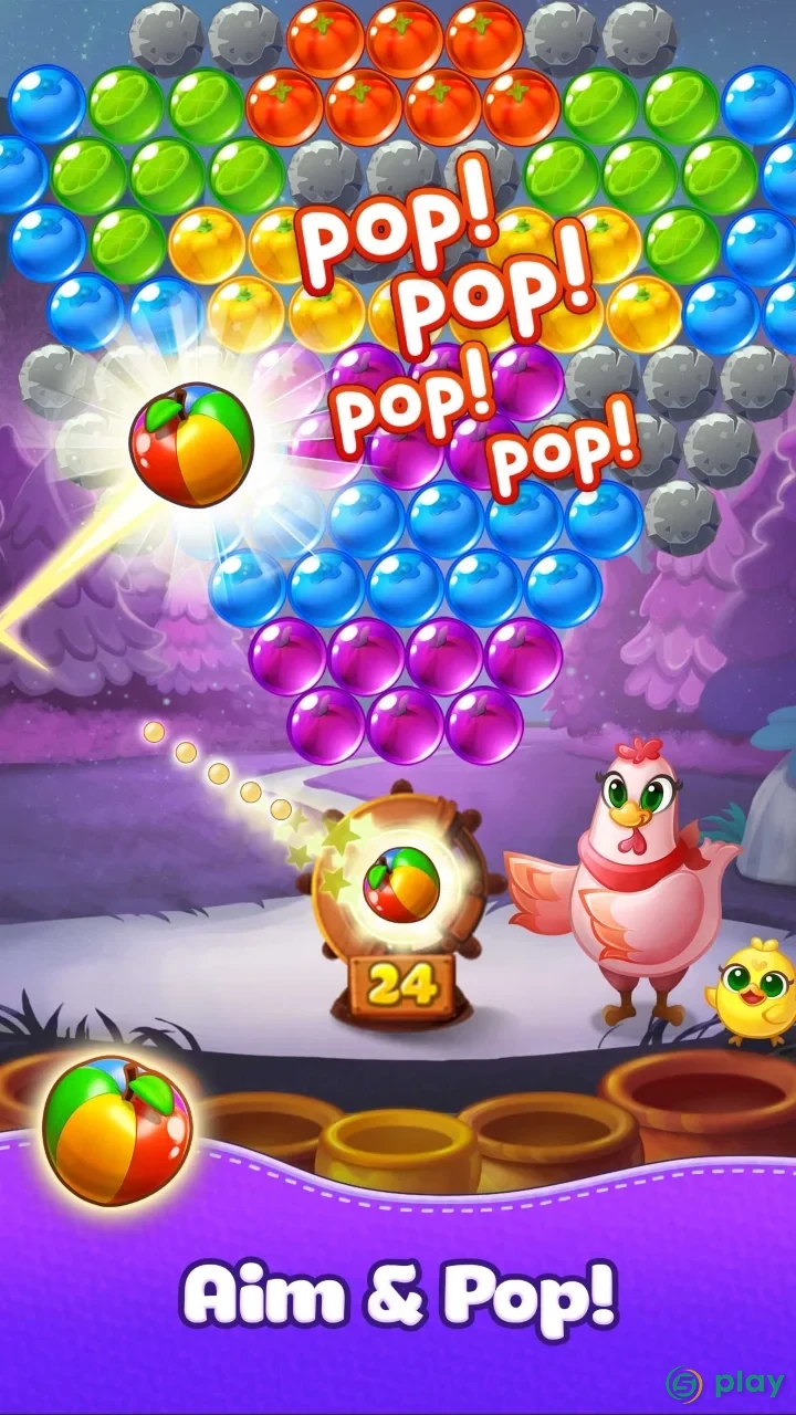 Bubble CoCo : игра о пузырьках — скриншот 2