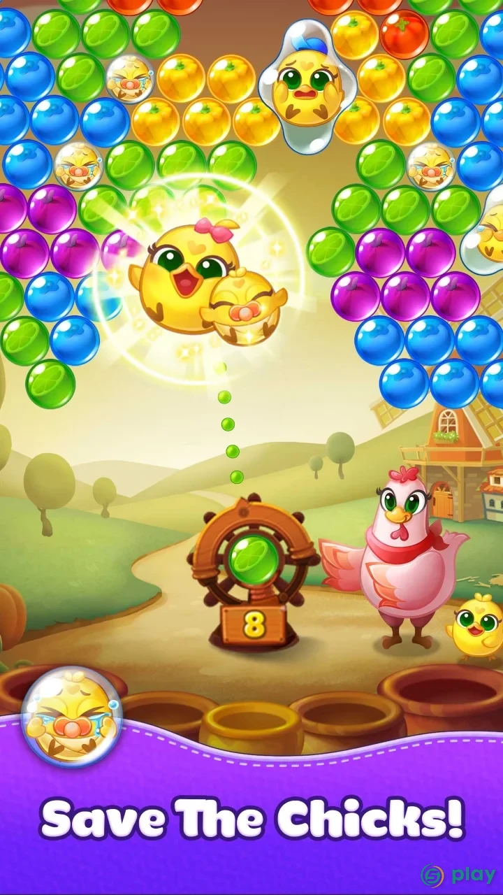 Bubble CoCo : игра о пузырьках — скриншот 4