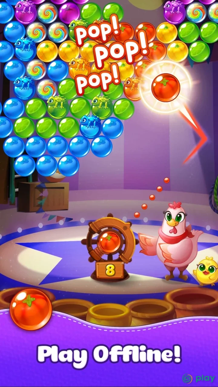 Bubble CoCo : игра о пузырьках — скриншот 5