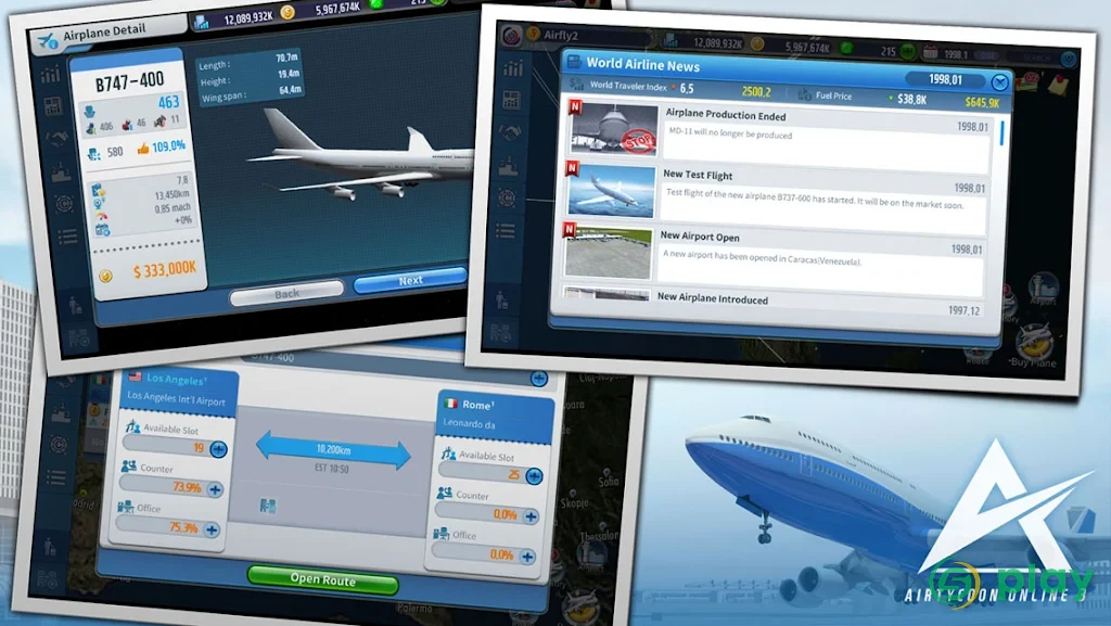 AirTycoon Online 3 — скриншот 4