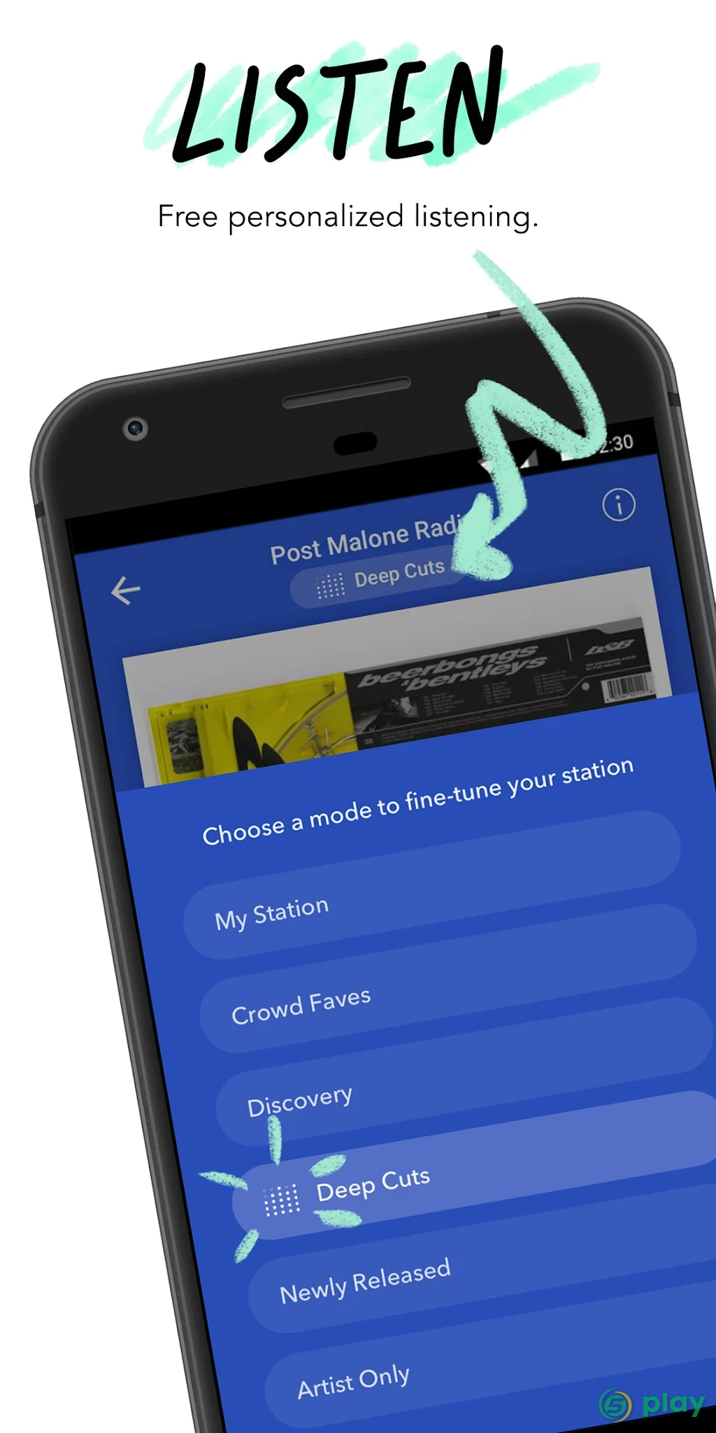 Pandora - Streaming Music, Radio & Podcasts — скриншот 1