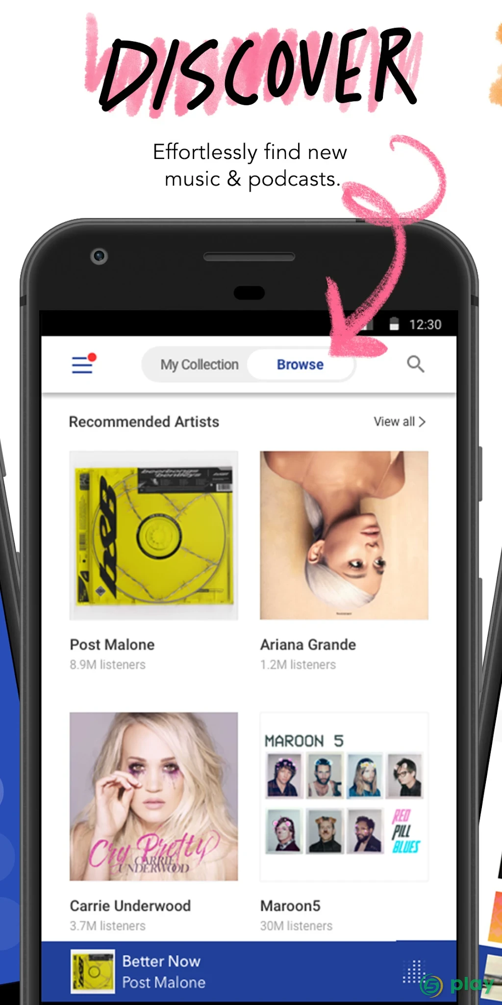 Pandora - Streaming Music, Radio & Podcasts — скриншот 3