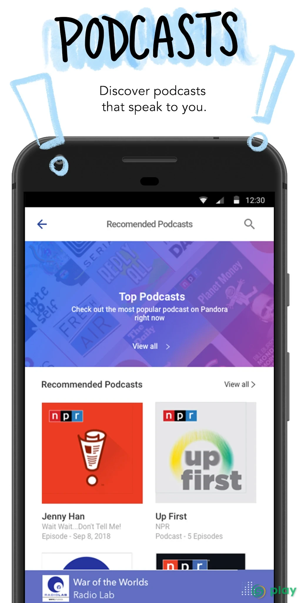 Pandora - Streaming Music, Radio & Podcasts — скриншот 5