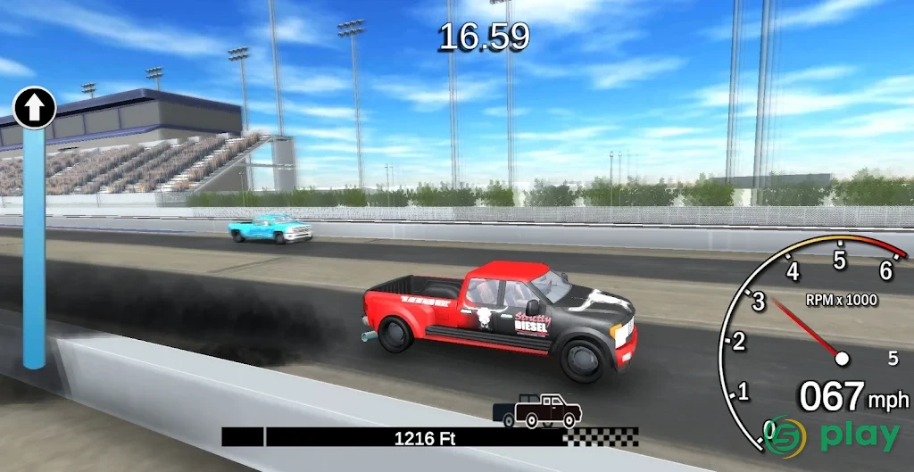 Diesel Drag Racing Pro — скриншот 1
