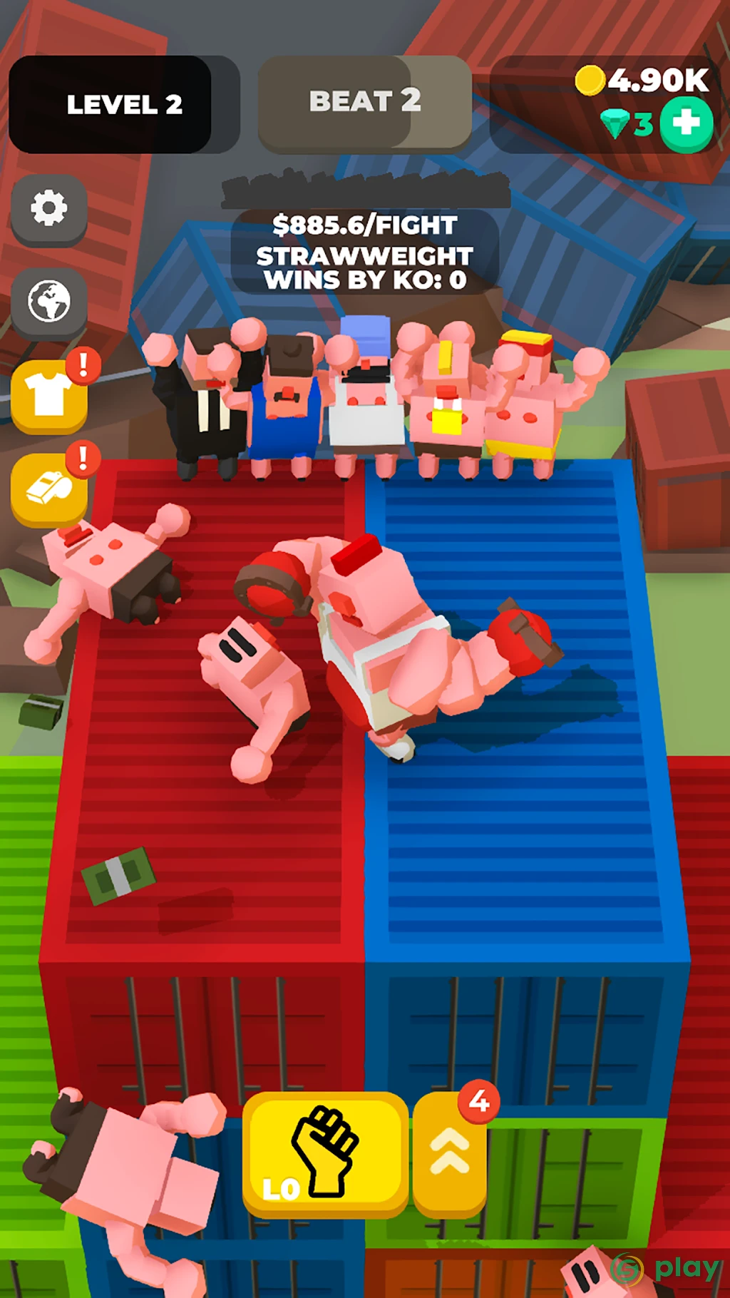 Idle Boxing - Idle Clicker Tycoon Game — скриншот 3