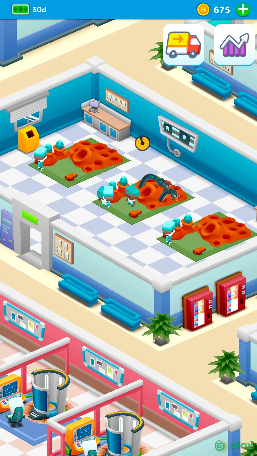 Idle Frenzied Hospital Tycoon — скриншот 7