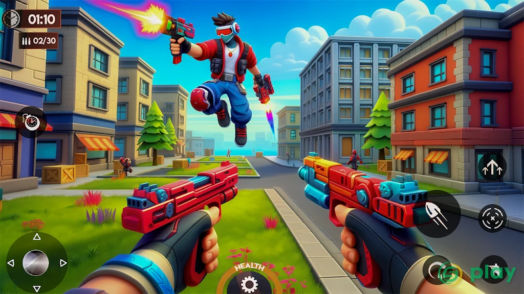 Frag Guns Shooter Of Boom: Offline PvP Action Game — скриншот 1