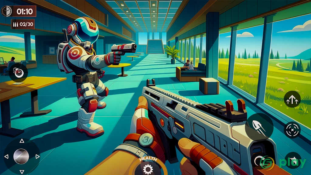 Frag Guns Shooter Of Boom: Offline PvP Action Game — скриншот 3