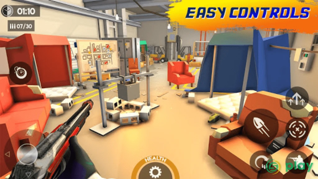 Frag Guns Shooter Of Boom: Offline PvP Action Game — скриншот 4