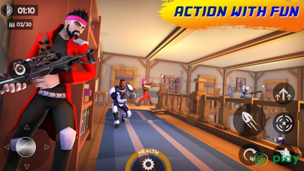 Frag Guns Shooter Of Boom: Offline PvP Action Game — скриншот 5