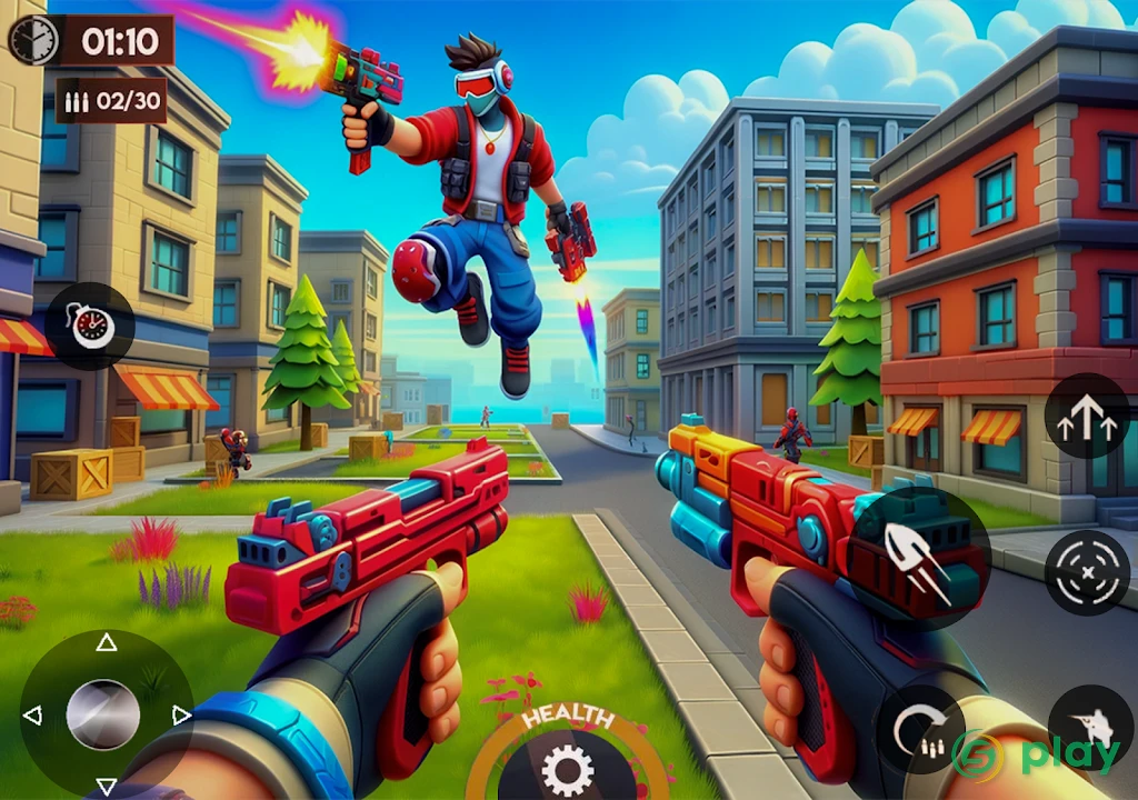 Frag Guns Shooter Of Boom: Offline PvP Action Game — скриншот 9