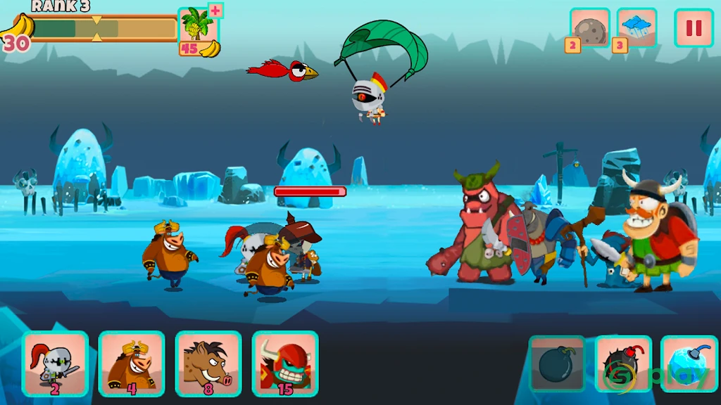 Castle Monsters: Battle of Hero Warriors — скриншот 2