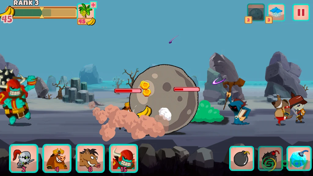 Castle Monsters: Battle of Hero Warriors — скриншот 3