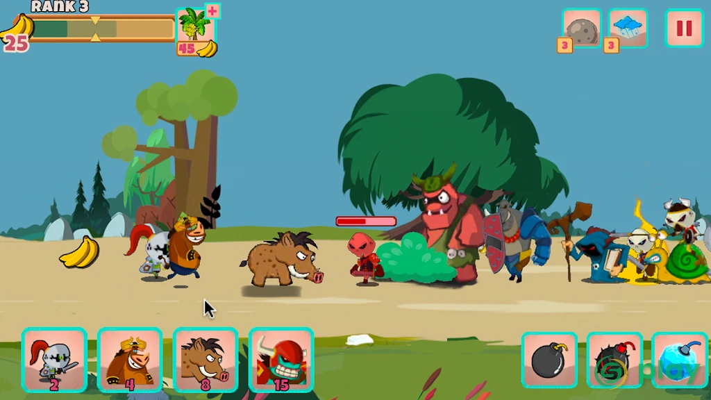 Castle Monsters: Battle of Hero Warriors — скриншот 5