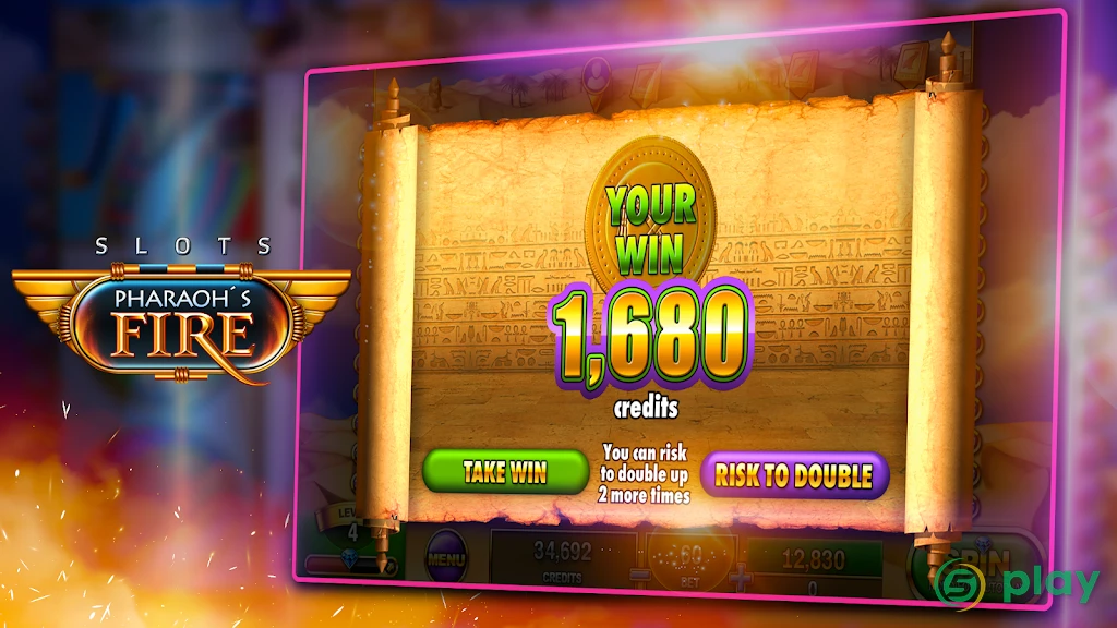 Slots - Pharaoh's Fire — скриншот 4