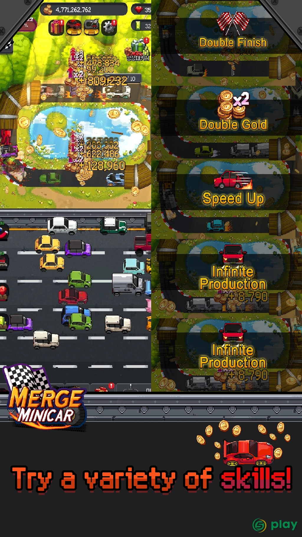 Merge Minicar — скриншот 2
