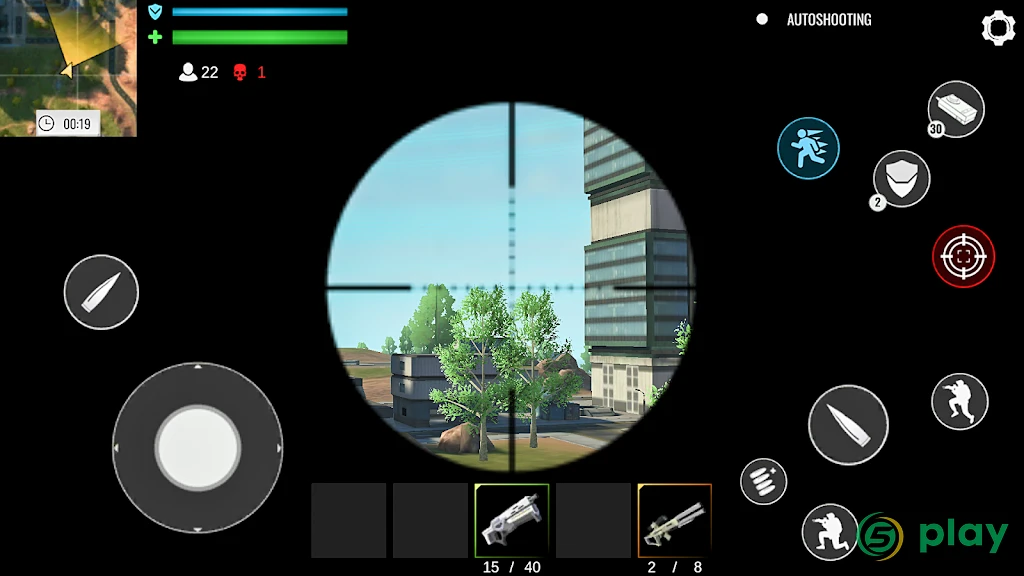 Cyber Fortress: Cyberpunk Battle Royale Frag Squad — скриншот 7