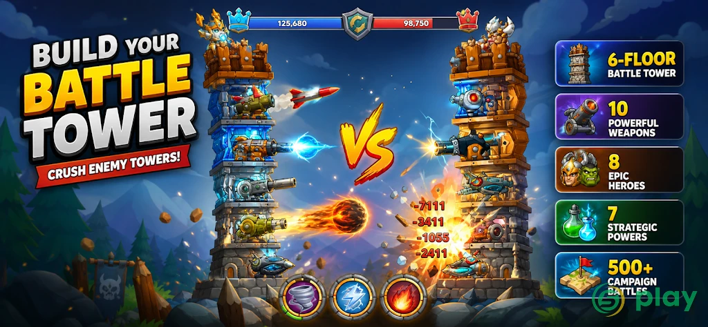 Tower Crush — скриншот 1