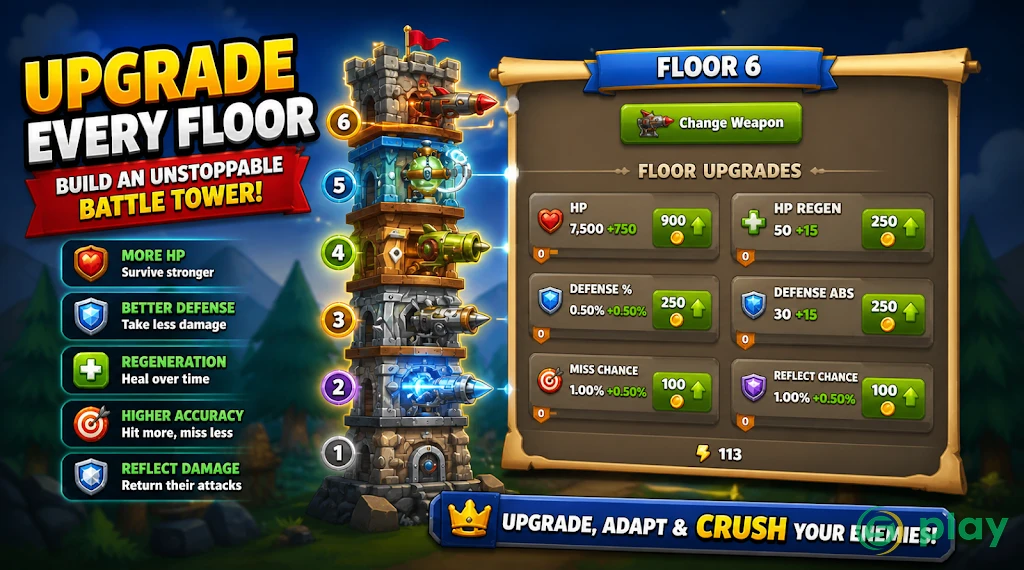 Tower Crush — скриншот 2