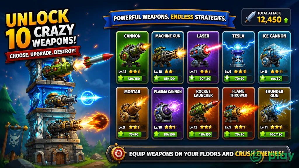 Tower Crush — скриншот 3