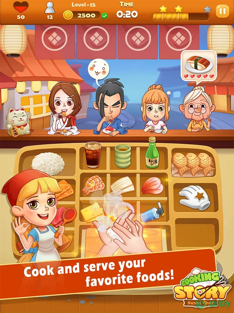 Sushi Master - Cooking story — скриншот 5