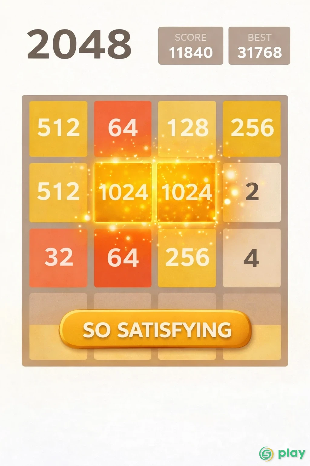 2048 Number Puzzle game — скриншот 1