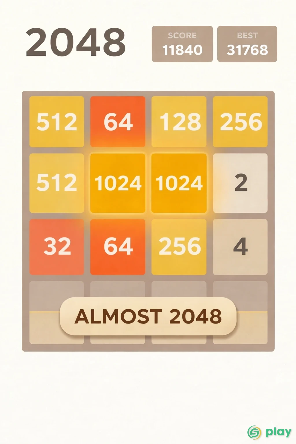 2048 Number Puzzle game — скриншот 2