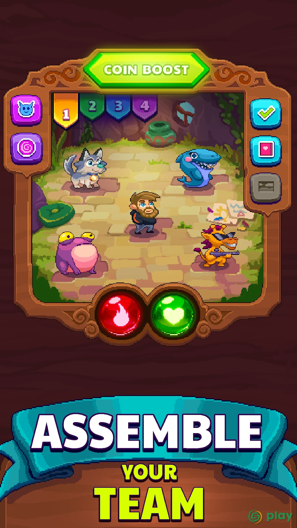 PewDiePie's Pixelings - Idle RPG Collection Game — скриншот 3
